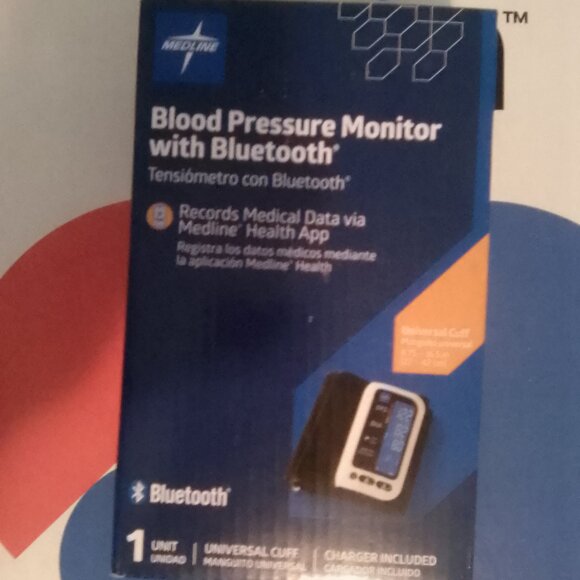 Medline Blood Pressure Monitor with Bluetooth - Picture 1 of 6